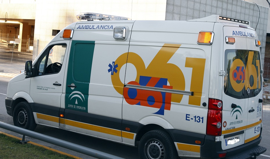Ambulancias de EPES.